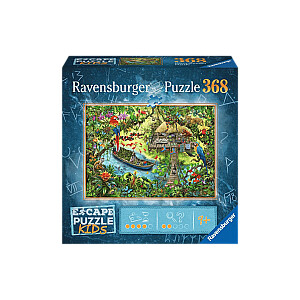 RAVENSBURGER ESCAPE KIDS puzle džungļi Eksports, 368 gab., 12989