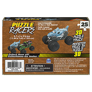 SPINMASTER GAMES 3D puzle Monster Jam, asorts, 6064170