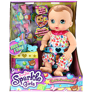 SPARKLE GIRLZ говорящая кукла Sweethearts с набором для кормления LV, 10078_lv