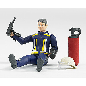  BRUDER rotaļu figūriņa ugunsdzēsējs, 60100