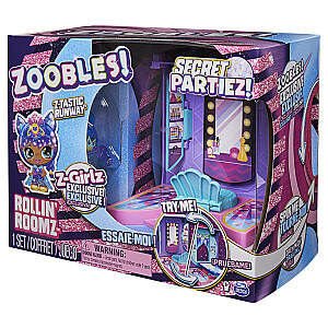 ZOOBLES rotaļu komplekts, 2 sērija Secret Partiez Rollin 'Runway, 6064356