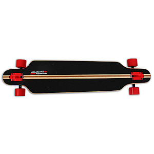 Скейтборд FERRARI Longboard, черный, FBW15