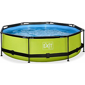 Реечный бассейн Exit Lime 300 см