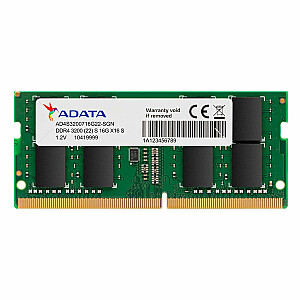 Atmiņas modulis ADATA AD4S32008G22-SGN 8 GB 1 x 8 GB DDR4 3200 MHz