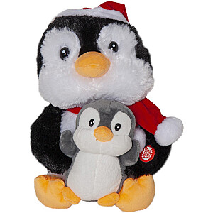 Dekors Merry pal Penguin BO ar kustību un sakaņu 17x25x15.5c 993-21