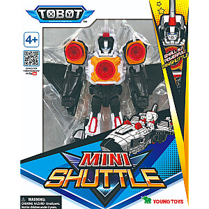 TOBOT Galaxy Detectives Robots-transformers Mini Shuttle, 15 cm