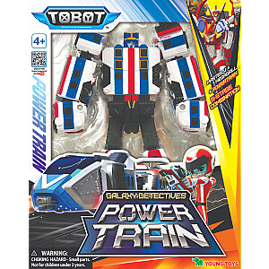 TOBOT Galaxy Detectives Robots-transformers Power Train, 23 cm