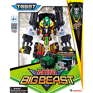 TOBOT Galaxy Detectives Robots-transformers Mini Big Beast, 23 cm