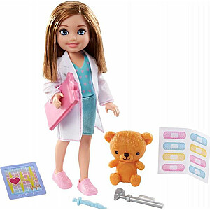 Mattel Barbie Chelsea doktora grāds (GTN88)