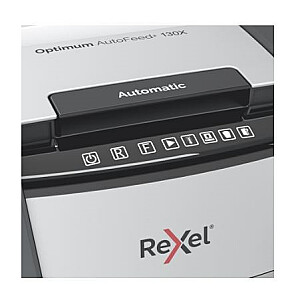 Автоматический шредер Rexel AutoFeed+ 130X, P-4, нарезка конфетти (4x28 мм), 130 листов, корзина 44 л