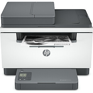 HP LaserJet MFP M234sdn melnbaltais printeris, maza biroja printeris, drukāšana, kopēšana, skenēšana, skenēšana uz e-pastu; Skenēt uz PDF; Kompakts izmērs; Energoefektīvas; Ātra divpusēja drukāšana; ADF 40 loksnes