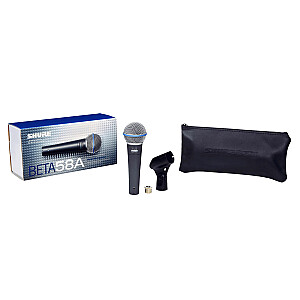 Shure Beta 58A - dinamisks, superkardioīds, vokālais mikrofons