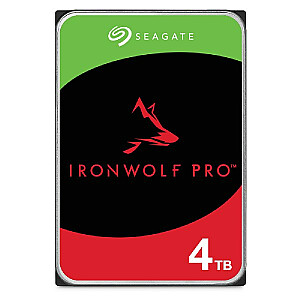 Seagate IronWolf Pro ST4000NT001 3,5 collu iekšējais cietais disks 4000 GB
