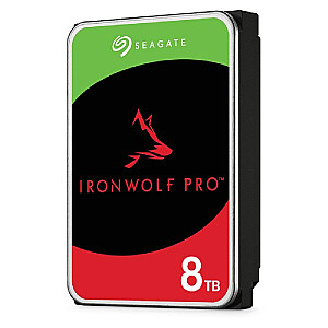 Seagate IronWolf Pro ST8000NT001 3,5 collu iekšējais cietais disks 8000 GB