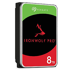 Seagate IronWolf Pro ST8000NT001 3,5 collu iekšējais cietais disks 8000 GB