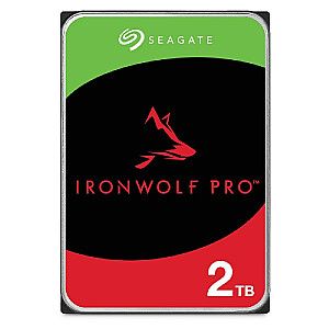 Seagate IronWolf Pro ST2000NT001 3,5 collu iekšējais cietais disks 2000 GB