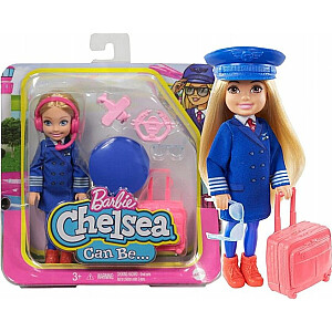 Пилотная кукла Mattel Barbie Chelsea (GTN90)