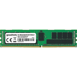 GoodRam DDR3 servera atmiņa 16 GB 1600 MHz CL11 (W-MEM1600R3D416GLV)