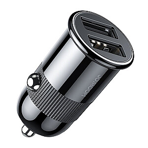 Joyroom C-A06 3.1A Dual-port Smart Car Charger Black