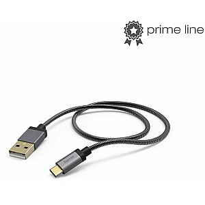 Hama USB-C metāls 1,5m