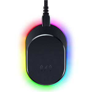 Razer Mouse Dock Pro + Wireless Charging Puck Bundle RGB LED light, USB, 	Wireless, Black