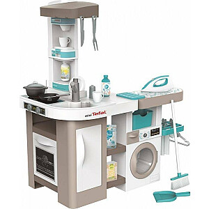 Smoby SMOBY Mini Tefal Studio virtuve ar veļas mašīnu 36 Aksesuāri