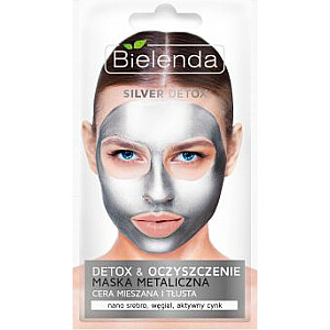 Bielenda Silver Detox маска детоксикация для комбинированной и жирной кожи 8g