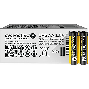 everActive Bateria Industrial AA / R6 2700mAh 40ст.