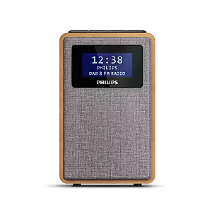 Philips Clock Radio TAR5005/10, FM, DAB+, Alarm functions, 1W