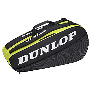 Dunlop SX CLUB soma 6 raketēm melns-dzeltens