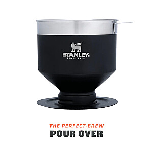 Kafijas pagatavošanas ierīce The Perfect-Brew Pour Over Classic matēti melna