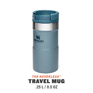 Кружка-термос The NeverLeak Travel Mug 0,25л голубая