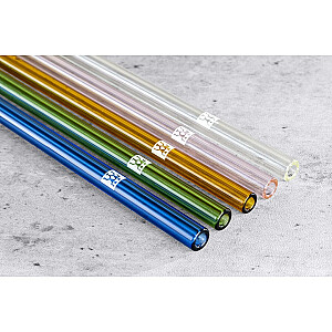 4 taisnu stikla salmiņu komplekts ZWILLING Sorrento 39500-511-0 daudzkrāsains