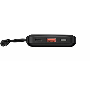Swissten Magnetic Wireless Power Banka Ārējās Uzlādes Baterija USB / USB-C / Lightning / PD 20W / 10000 mAh