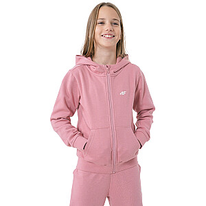 Meiteņu džemperis 4F gaiši rozā HJZ22 JBLD001 56S (128cm)