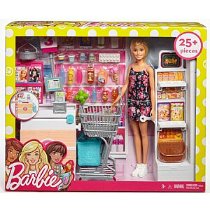 Набор кукол Mattel Barbie supermarket (FRP01)