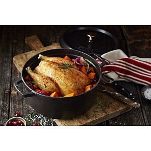 ZWILLING STAUB LA COCOTTE 5,25 л Круглая чугунная форма для запекания