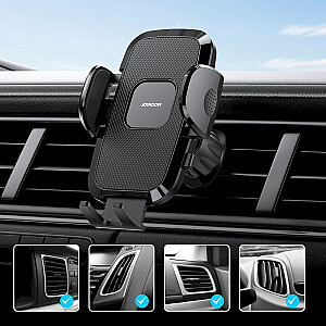 Joyroom mechanical car phone holder for air vent black (JR-ZS259)