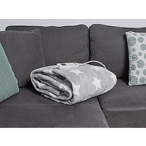 ELEKTRISKĀ SEGA NOVEEN EB651 GREY STAR SUPER Soft 180X130CM