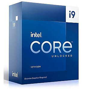 Процессор INTEL Desktop Core i9 i9-13900KF Raptor Lake 3000 МГц, ядра 24, 32 МБ, разъем LGA1700, 125 Вт, BOX BX8071513900KFSRMBJ