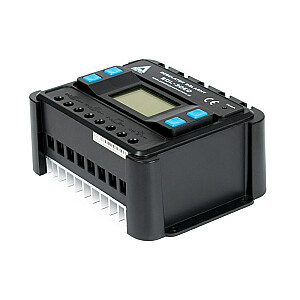Saules uzlādes kontrolieris AZO Digital PWM SOL-30ED 12/24 - 30A (LCD displejs)