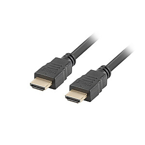 HDMI KABELIS LANBERG V1.4 M/M 1M CCS BLACK