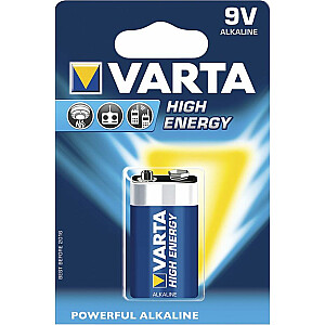 Varta Battery High Energy 9V Block 1 шт.
