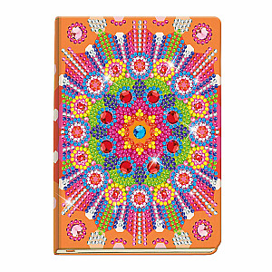 Блокнот TOTUM Diamond Painting Notebook Kaleidoscope Mandala, 079724