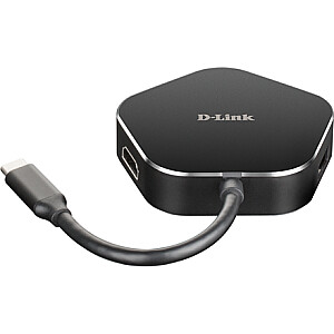 D-LINK USB-C 4-портовый концентратор USB 3.0 HDMI