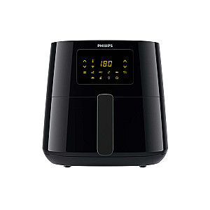 Philips Essential HD9280/70 viena 6,2 L 2000 W cepeškrāsns, melna, sudraba