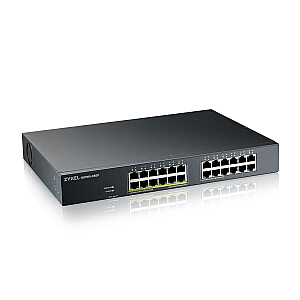 Zyxel GS1915-24EP Управляемый L2 Gigabit Ethernet (10/100/1000) Power over Ethernet (PoE) 1U Черный