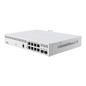 MikroTik Cloud Router Switch 	CSS610-8P-2S+IN No Wi-Fi, Router Switch, Rack Mountable, 10/100/1000 Mbit/s, Ethernet LAN (RJ-45) ports 8, Mesh Support No, MU-MiMO No, No mobile broadband, SFP+ ports quantity 2