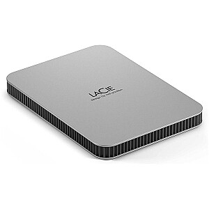 Внешний жесткий диск LACIE Mobile Drive 1 ТБ USB-C Цвет серебристый STLP1000400