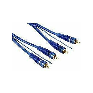 Kabelis Hama RCA (tulpe) x2 - RCA (tulpe) x2 5 m niebieski (62417)